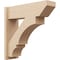 Ekena Millwork 7 1/2-in W x 24-in D x 24-in H Balboa Slat Rough Cedar Woodgrain TimberThane Outlooker, Primed Tan OUTUR075X24X24BOA24RCPR - alternate 1